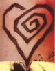 Spiral Heart tattoo