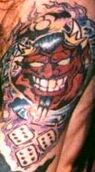 The Lucky Devil tattoo